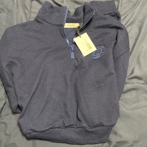 Danzy crop quarter zip